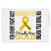 Childhood Cancer I Proudly Wear Gold 2