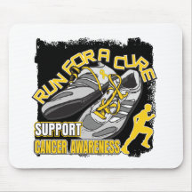 Childhood Cancer - Men Run For A Cure Mouse Pad