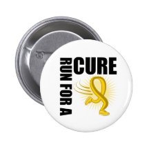 Childhood Cancer Run For a Cure Pin