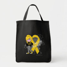 Childhood Cancer Sucks (Girl) Bags