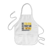 Childhood Cancer Survivor 4 Apron