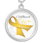Childhood Cancer Survivor Custom Necklace