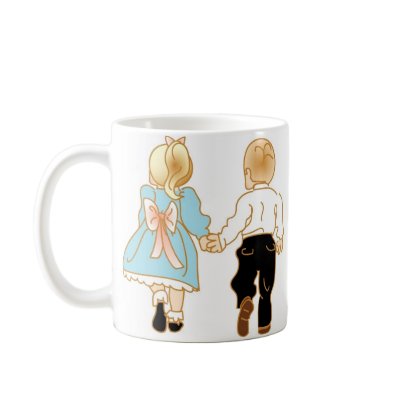 Childhood Playmates Coffee Mug by White_Wedding