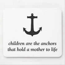 Children Anchor Mothers Mouse Pad