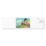 children and the sheep bumper sticker