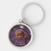 Children are pure love key chains