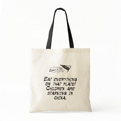 Children are starving bag by EchoesofDad