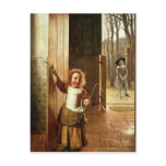 Children in a Doorway with 'Colf' Sticks postcards