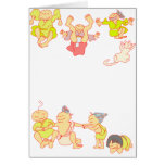 Children in Japanese Edo ara 1 cards