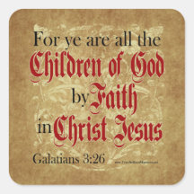 Children of God by Faith Stickers