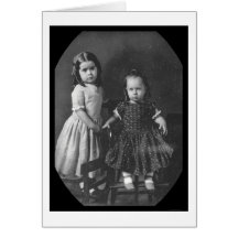 Children of William McAllister Daguerreotype 1849 Cards