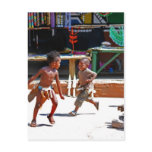 Children Playing postcards