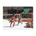 Children Playing postcards