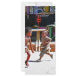 Children Playing rack cards