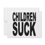 Children Suck Invitation