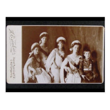 CHILDREN TSAR - OTMA & Alexis Romanov Russia #093 Postcards