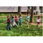 Children - Tug of War photo sculptures