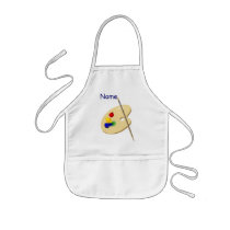 Childrens Artist Palette Apron