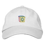 Childrens Block Puff 0 embroidered hats