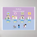 Children's Hospital Ward Customisable posters