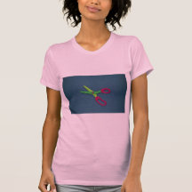 Children's scissors shirt