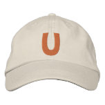 Childrens "U" embroidered hats