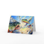 Children's Winning Artwork: brook trout cards