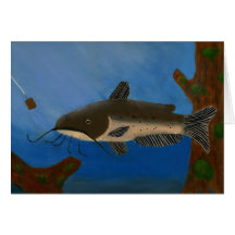 Children's Winning Artwork: channel catfish Cards