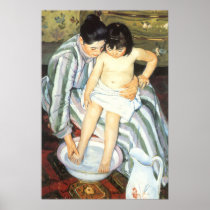 Child's Bath by Mary Cassatt Print