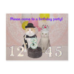 Child's Birthday Party Invitation postcards