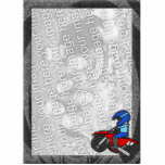 Child's Motocross Photo Frame photo sculptures