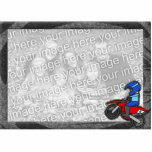 Child's Motocross Picture Frame photo sculptures