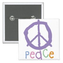 Child's Peace Sign Pin