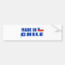 CHILE BUMPER STICKERS