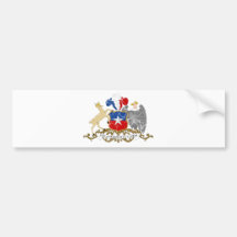 Chile Coat Of Arms Bumper Sticker