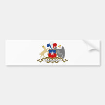 Chile Coat Of Arms Bumper Stickers