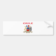 Chile Coat Of Arms Bumper Stickers