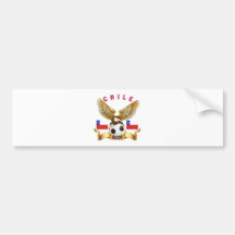 Chile Football Designs Bumper Stickers