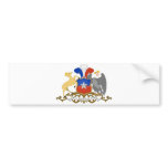 Chile Official Coat Of Arms Heraldry Symbol Bumper Stickers