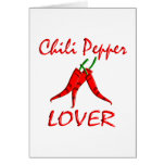 Chili Pepper Lover Greeting Card
