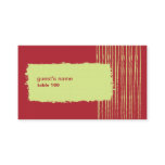 Chili Place Card Business Cards