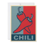 Chili Red and Blue Invite