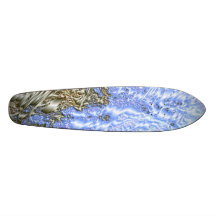 Chill Blue Custom Skate Board