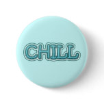 Chill Blue Icy Letters buttons
