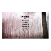 Chill, business card template