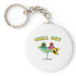 Chill Out Margarita Chilli Peppers keychains