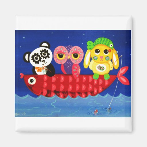 Chill Out Refrigerator Magnet