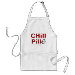 Chill Pill Funny PMS aprons