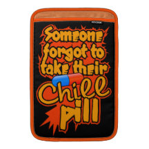 Chill Pill iPad / laptop sleeve MacBook Air Sleeves