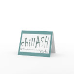 chillASH note cards